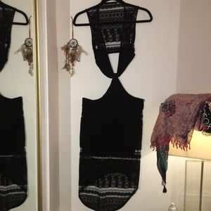 Medium For Love and Lemons  Black Lace Dress